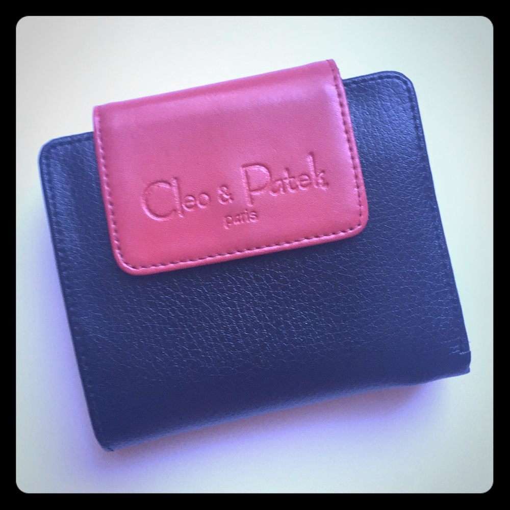 🍒Cleo & Patek Leather Wallet
